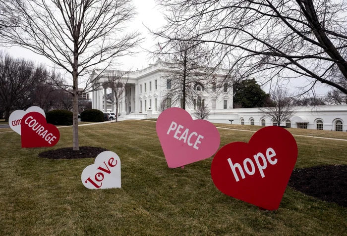 jill biden decoratiuni Valentines FOTO EPA