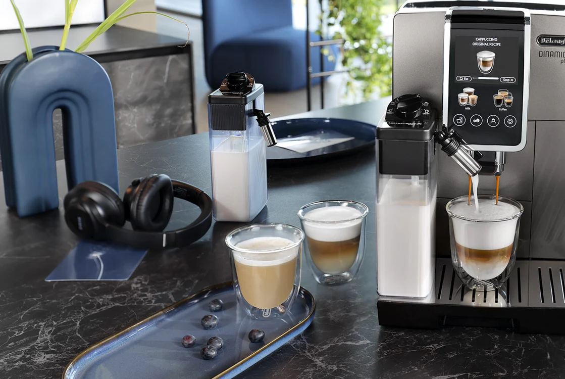 Espresor automat și cafea delicioasă Sursă Amazon.sa jpg