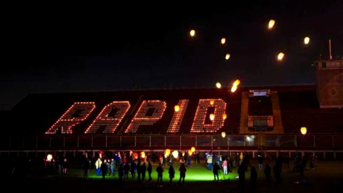 Rapidiştii îl jelesc pe Nae Manea