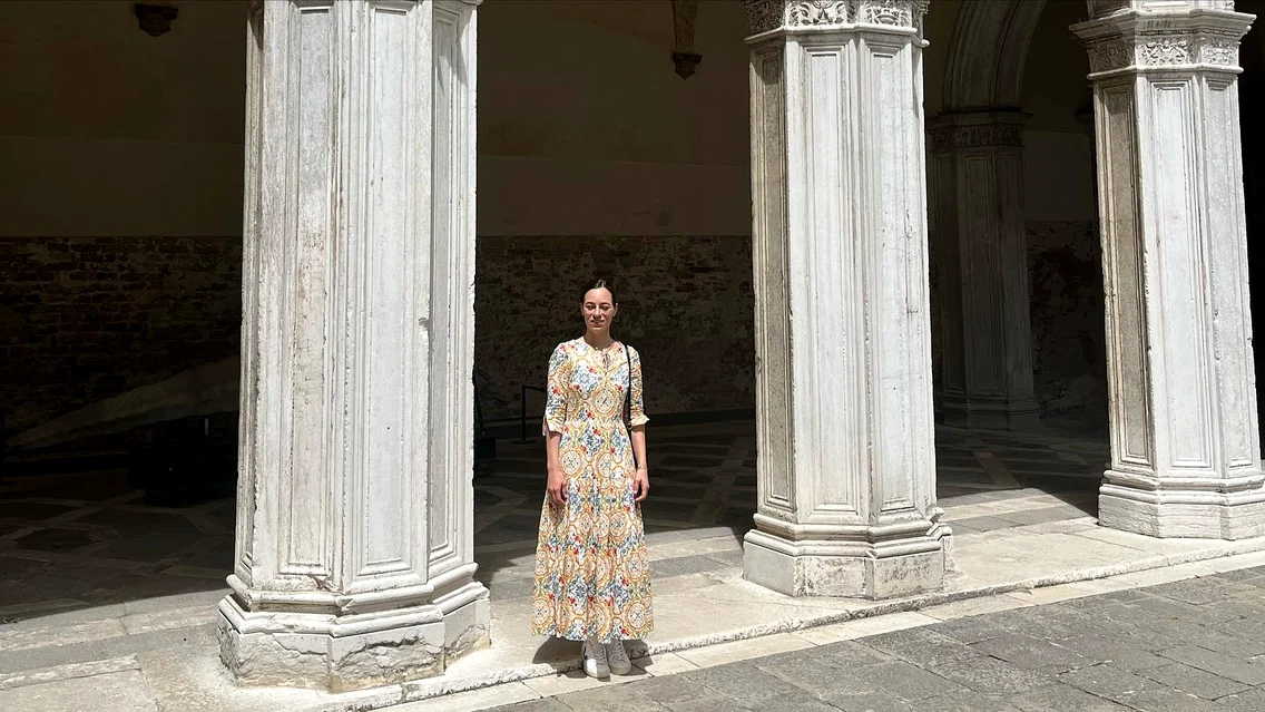 Nicoae al României și Alina-Maria de Roumanie au fost la Veneția