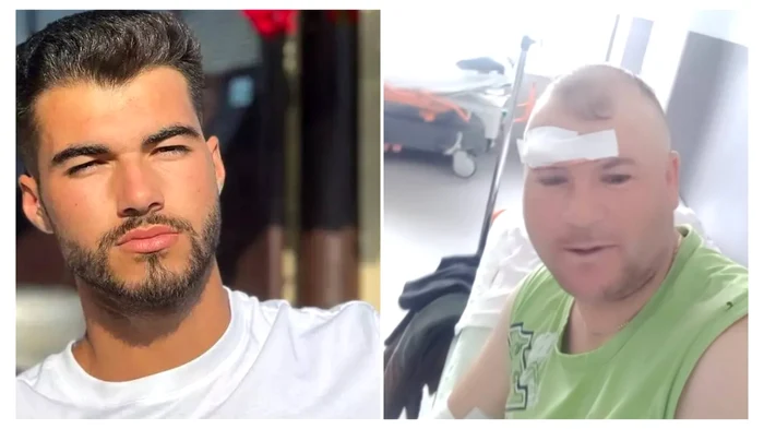 Bărbatul care susține că ar fi fost bătut de Iancu Sterp - Foto: colaj Click!