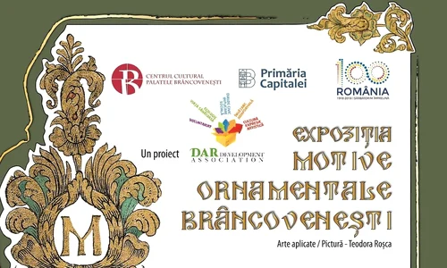 Expoziția «Motive ornamentale brâncovenești», deschisă la Palatul Mogoșoaia jpeg