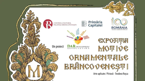 Expoziția «Motive ornamentale brâncovenești», deschisă la Palatul Mogoșoaia jpeg