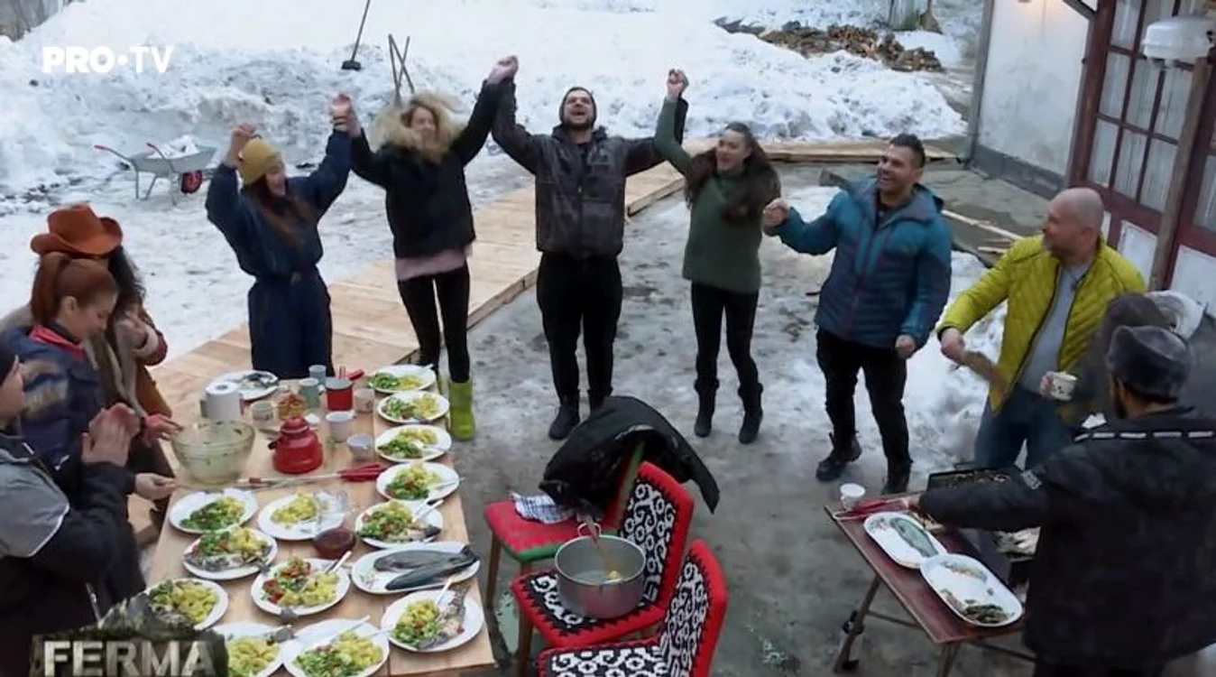 Kamara a fost sărbătorit la Ferma Foto: Captură Pro TV