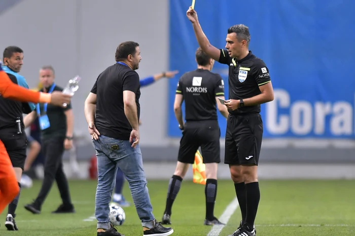 Marius Croitoru, suspendat chiar la debutul său la FCU Craiova 1948 (FOTO: Sportpictures)