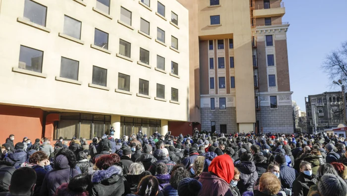 Angajații STB refuză să se întoarcă pe traseu Sursă foto: Inquam Photos/George Călin