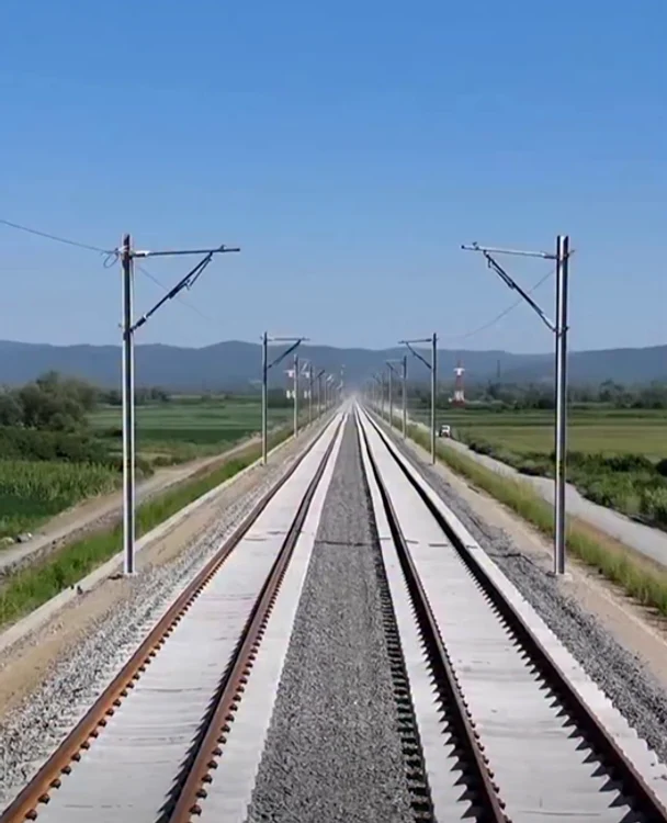 Linie de cale ferată modernizată