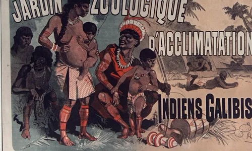 Grădinile zoologice umane: aborigeni ţinuţi în cuşti ca animalele pentru divertismentul occidentalilor jpeg