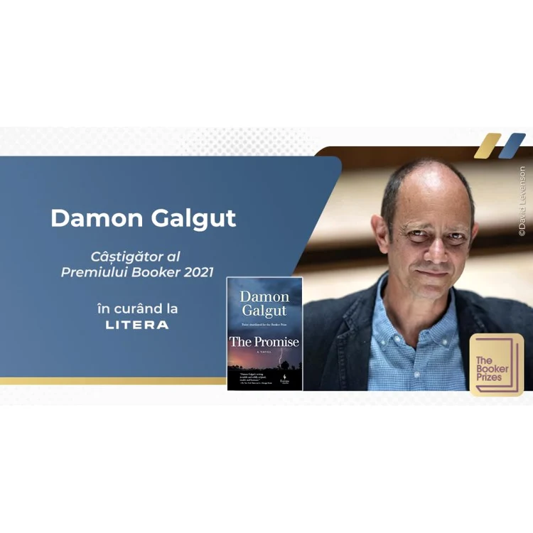 Romanul cîștigător al prestigiosului Booker Prize pentru ficțiune 2021, „The Promise”, de Damon Galgut, va apărea la Editura Litera jpeg