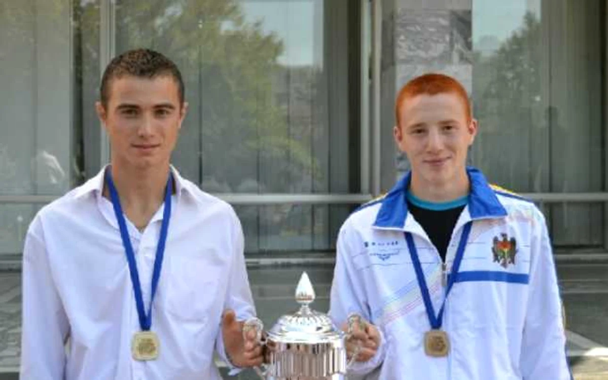 Eugen Bondarenco (stânga) și Ion Botnaru sunt campionii Europenelor din Italia