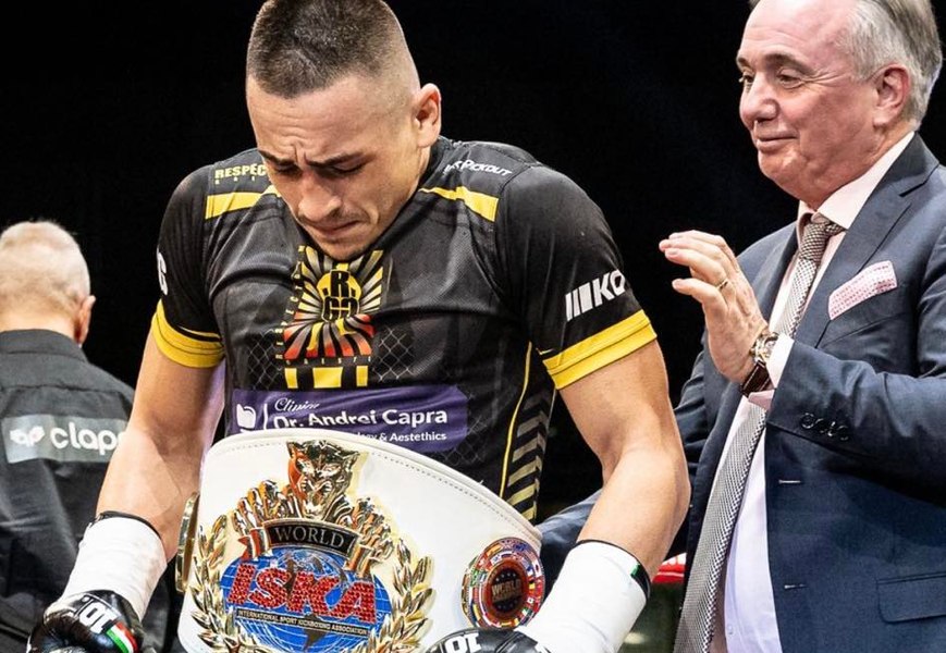 Românul proaspăt campion mondial la kickboxing povestește cum a reușit să-și doboare adversarul: „I-a fost fatal” VIDEO