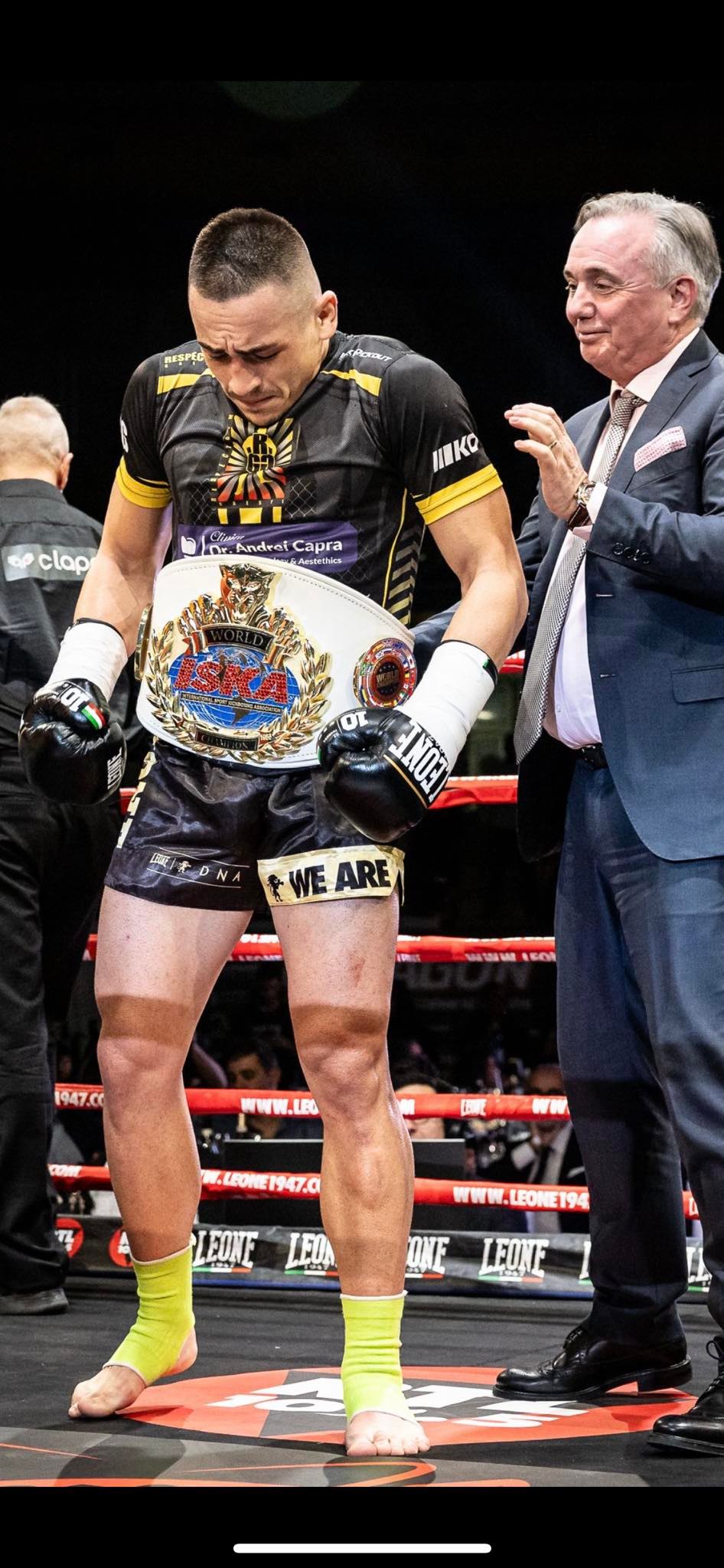 Românul proaspăt campion mondial la kickboxing povestește cum a învins adversarul: „I-a fost fatal” VIDEO