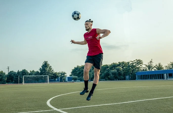După 5 luni de la accidentare, Radu a reînceput să sară fără dureri (FOTO: BRD Locker Room)