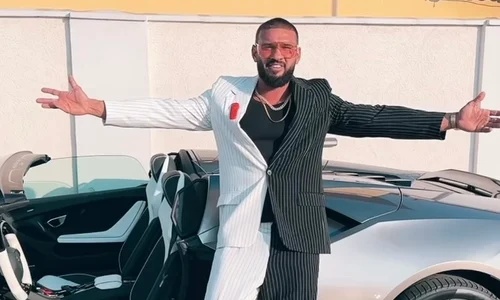 Cum s-a asortat Dorian Popa cu mașina din dotare