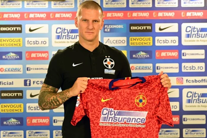 Zdeněk Ondrášek cu tricoul FCSBFOTO: FCSB