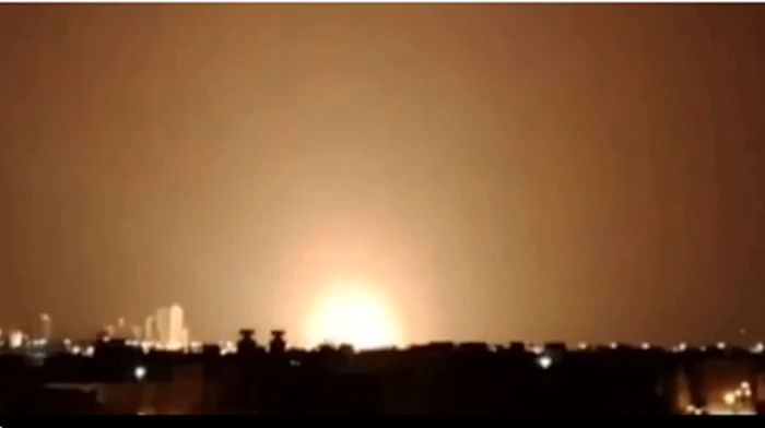 Atacuri în Iran. Foto: captură video X