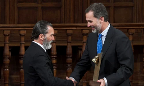 King Felipe Of Spain Delivers 'Camino Real' Awards to Antonio Banderas jpeg