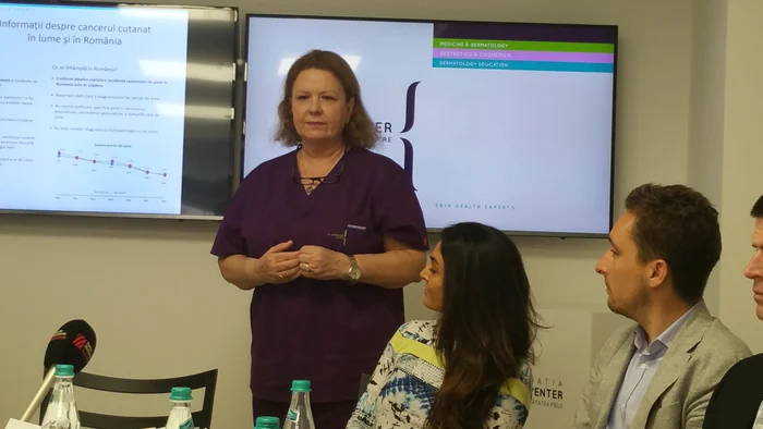 Dr. Mihaela Leventer, împreună cu o echipă de specialiști americani operează luni și marți zece pacienți cu cancer de piele, prin metoda Mohs