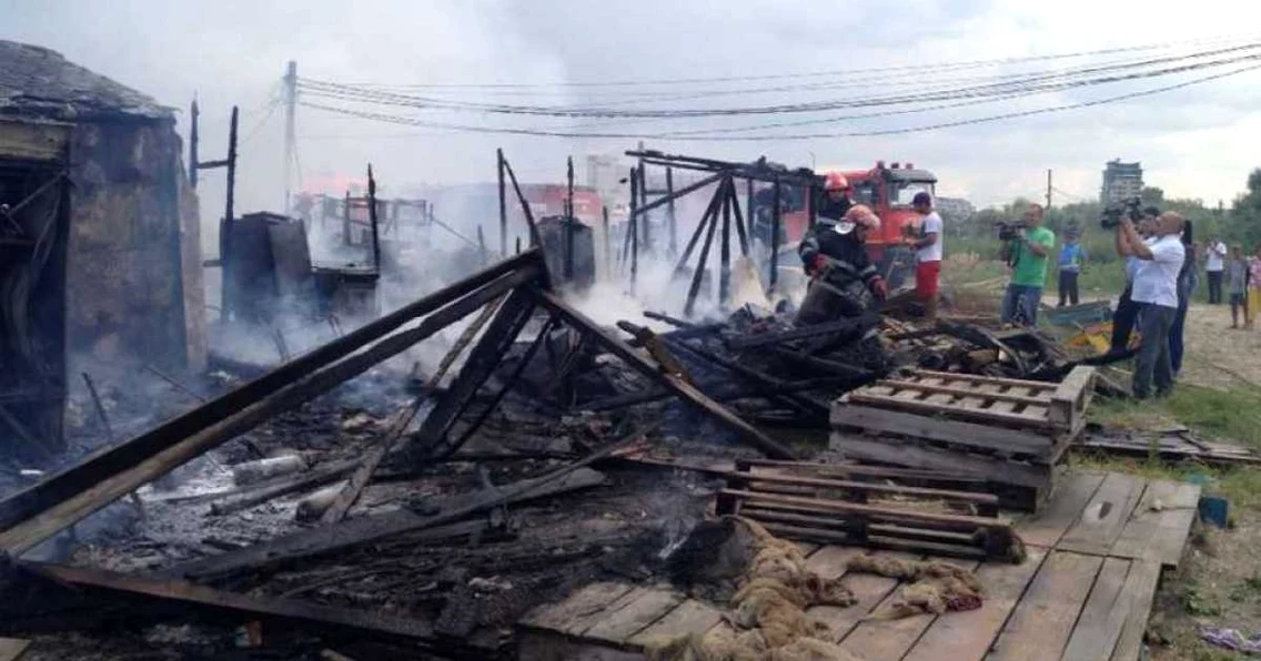 Incendiu pescarie Mamaia
