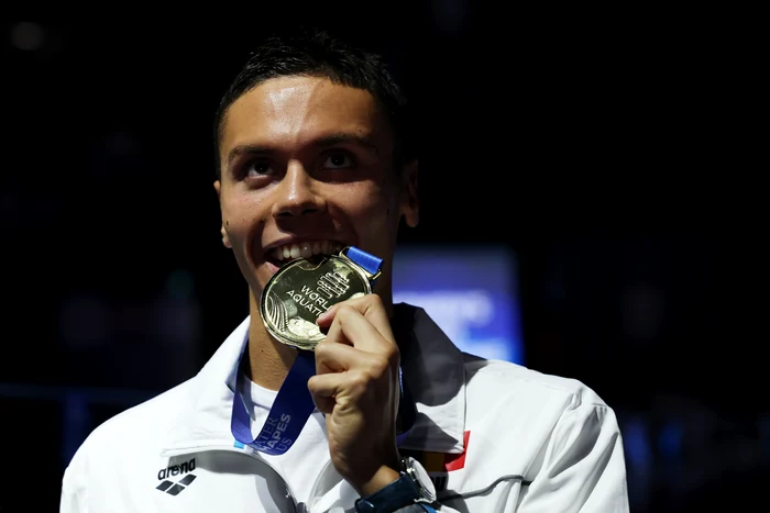 David Popovici are o relație specială cu familia / foto: Getty