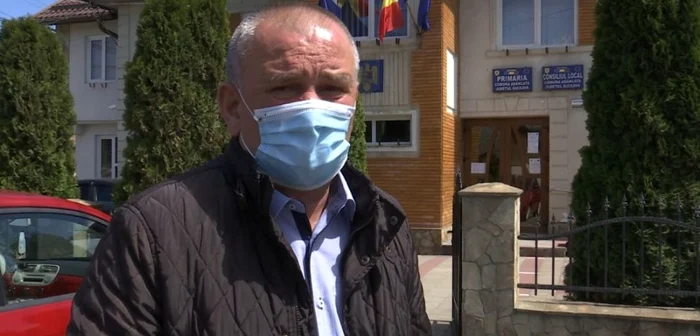 Viorel Cucu, primarul comunei Adâncata. FOTO: Oana Şlemco