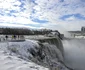 Cascada Niagara a înghețat parțial din cauza temperaturilor extrem de scăzute din Canada și Statele Unite. FOTO Profimedia