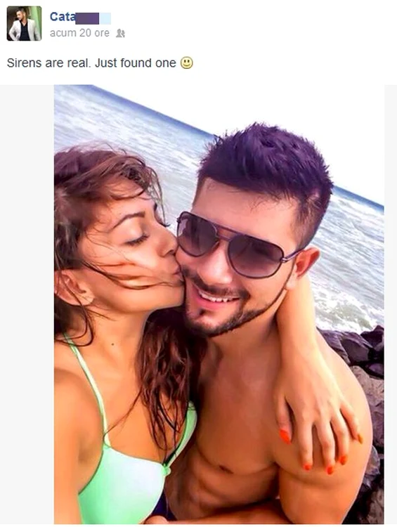 Cătălin este îndrăgostit lulea de cântăreaţă