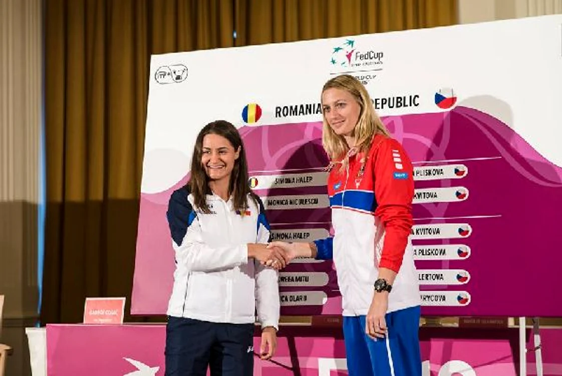 
    Monica Niculescu si Petra Kvitova vor juca la ClujFOTO: FRT  