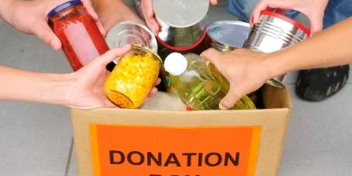 Mureşenii pot dona alimente până mâine seară