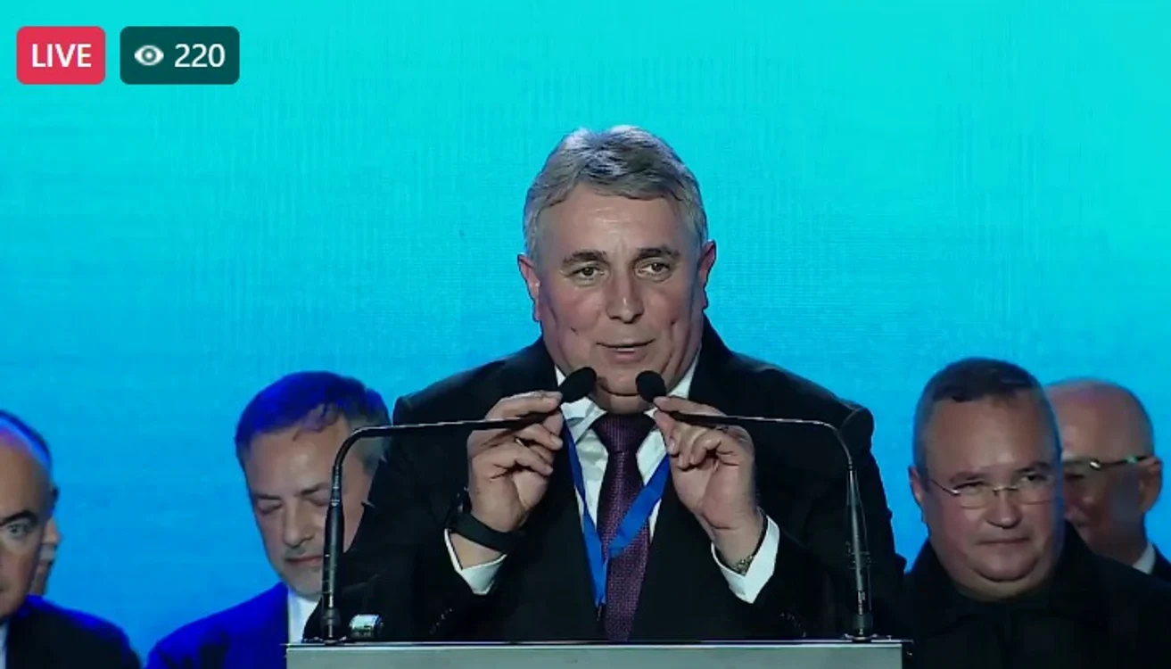 Consiliul Național al PNl este în desfășurare FOTO: captura 