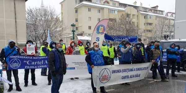 protest cartel alfa la zalau foto andreea vilcovschi