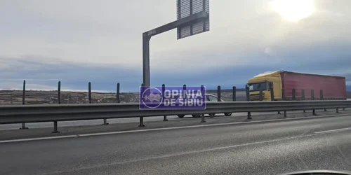 Șofer surprins pe Autostrada A1 în Sibiu pe contrasens Sursa Opinia de Sibiu