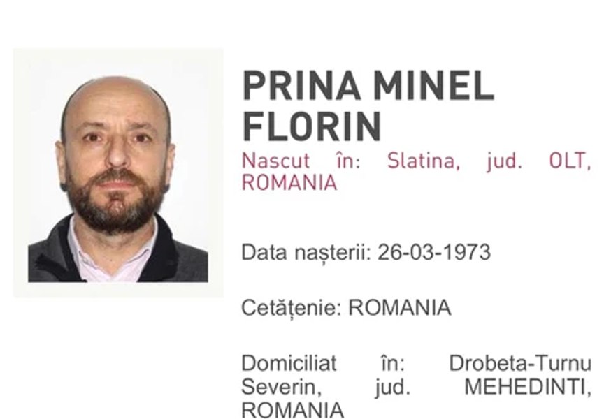 Fostul primar al Slatinei, Minel Prina, adus în țară după ce a fost prins în Italia