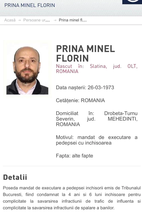 Fostul edil a fost dat în urmărire generală