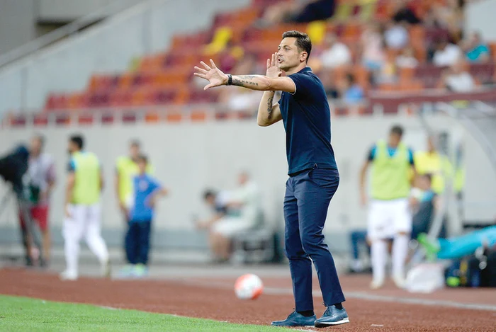 Mirel Rădoi a antrenat o perioadă scurtă la Steaua, dar a reuşit să-şi facă un duşman de moarte în TamaşFoto: Mediafax
