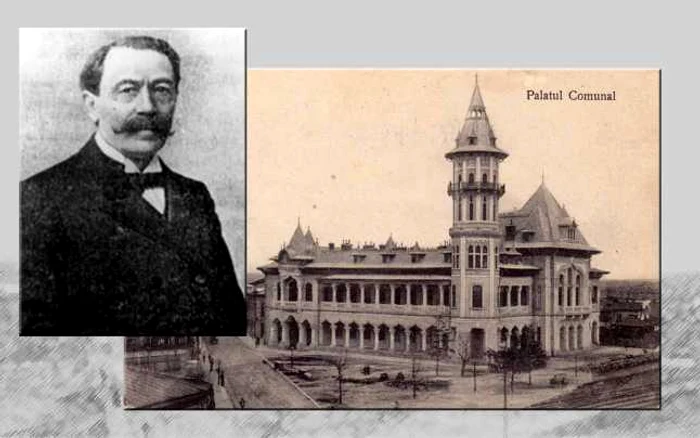 Nicu Constantinescu, cel mai important edil al Buzăului şi Palatul Comunal, edificiul comandat de el