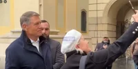 klaus iohannis selfie cu sibieni captură video Opinia de Sibiu jpg