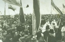 Marea Adunare Națională de la Alba Iulia, de la 1 decembrie 1918 (foto: Samoilă Mârza)