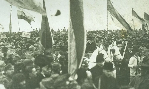 Marea Adunare Națională de la Alba Iulia, de la 1 decembrie 1918 (foto: Samoilă Mârza)