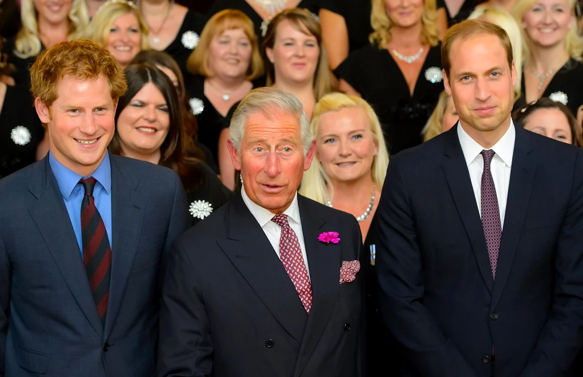 Prințul William, Prințul Harry, Regele Charles foto GettyImages jpg