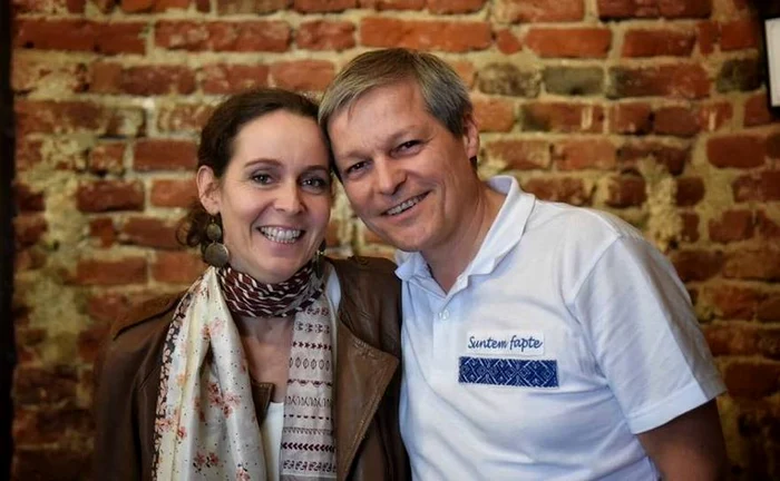 Dacian Cioloș s-a însurat cu o franțuzoaică, Valerie Villemin