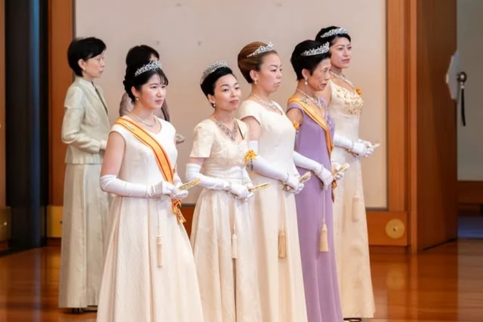 Prințesa Aiko la ceremonia de citire a poezie numită Utakai Hajime   Agenția Imperială jpg