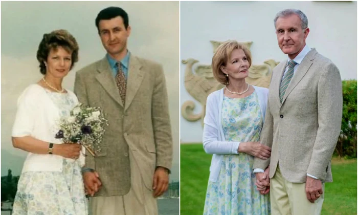 Majestatea Sa Margareta și Principele Radu la Nunta de Perlă   Casa Majestății Sale jpg