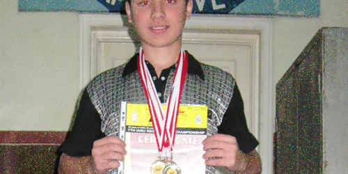 Alexandru Mancaş, de numai 17 ani, este cel mai tânăr sportiv al CSTA Suceava