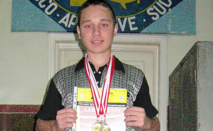 Alexandru Mancaş, de numai 17 ani, este cel mai tânăr sportiv al CSTA Suceava