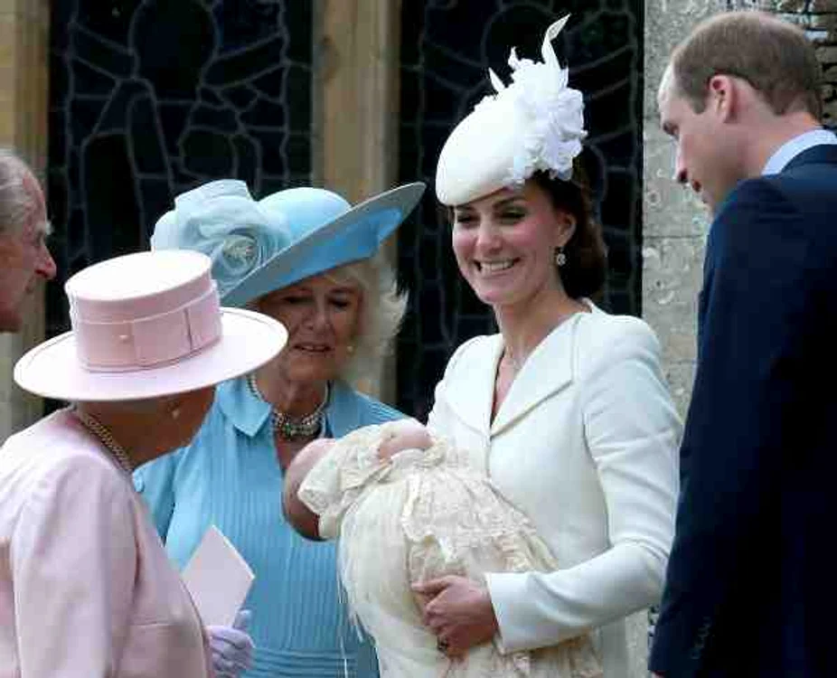 
    Printesa Charlotte a fost botezată duminică (5 iulie).Foto: Getty  