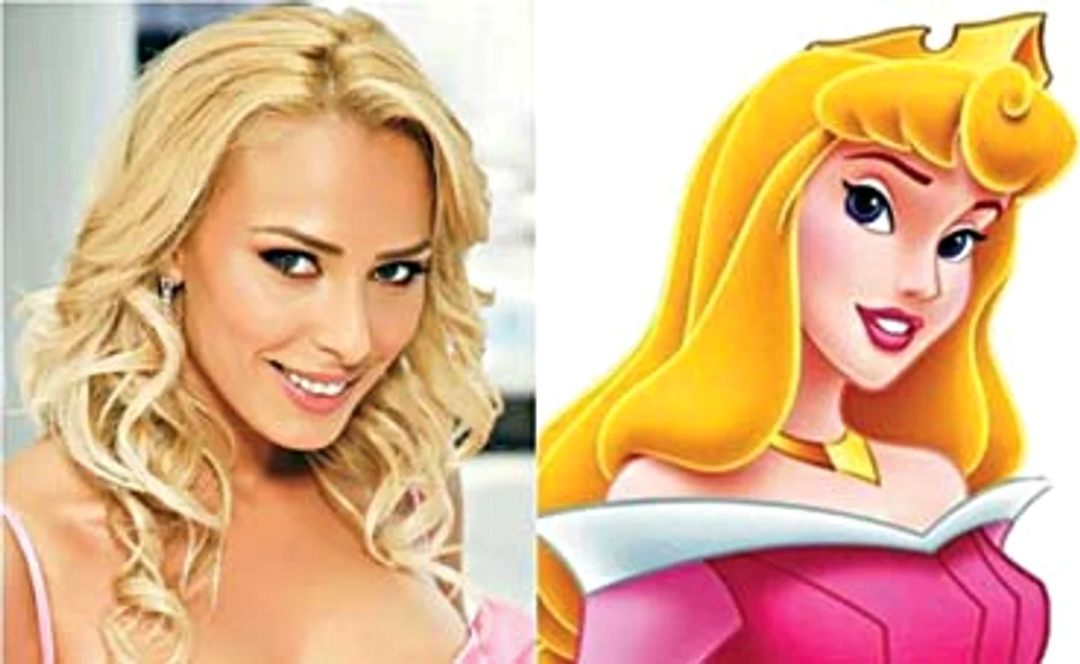 Iulia Vântur aduce perfect cu blondina Aurora, din “Frumoasa din pădurea adormită”