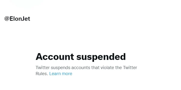 Contul de Twitter care raporta deplasările avionului privat al lui Elon Musk a fost suspendat  Foto Twitter jpg