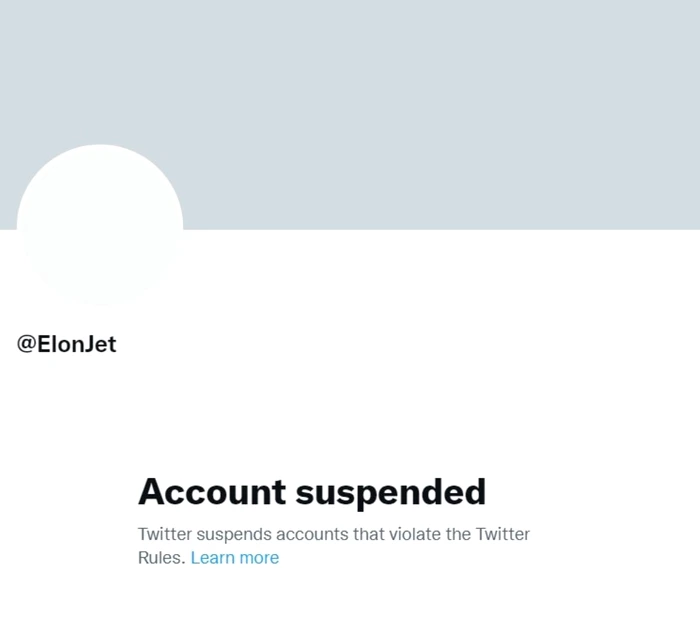Contul de Twitter @ElonJet.