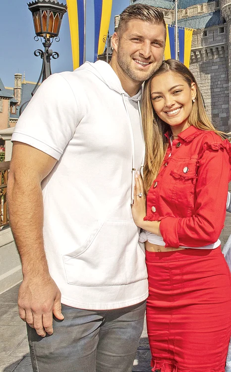 Alături de soţul ei,  Tim Teabow. FOTO: GUliver/ Gettyimages